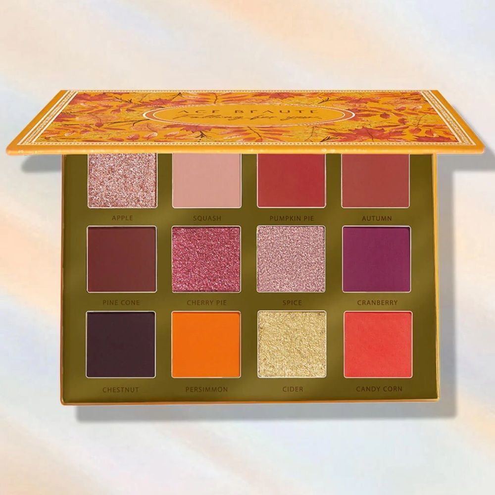 Ace Beaute Falling for You Palette Cruelty Free Shimmer Matte Eyeshadows